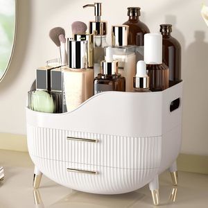 Makeup Organizer For Vanity, Large Capacity Skincare Cosmetic Organizer😄
